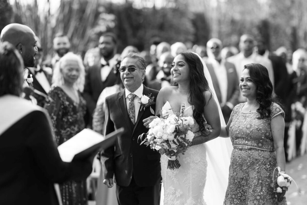 Wyatt and Vishwani's multievent wedding on Long Island's North Shore was the perfect celebration of love, family and culture.