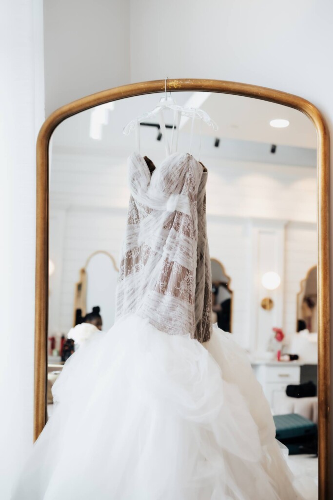 Four years after first connecting via social media, Danielle and Jachovian (Jay) said "yes" to forever in a romantic black and white wedding in Murfreesboro, Tennessee.