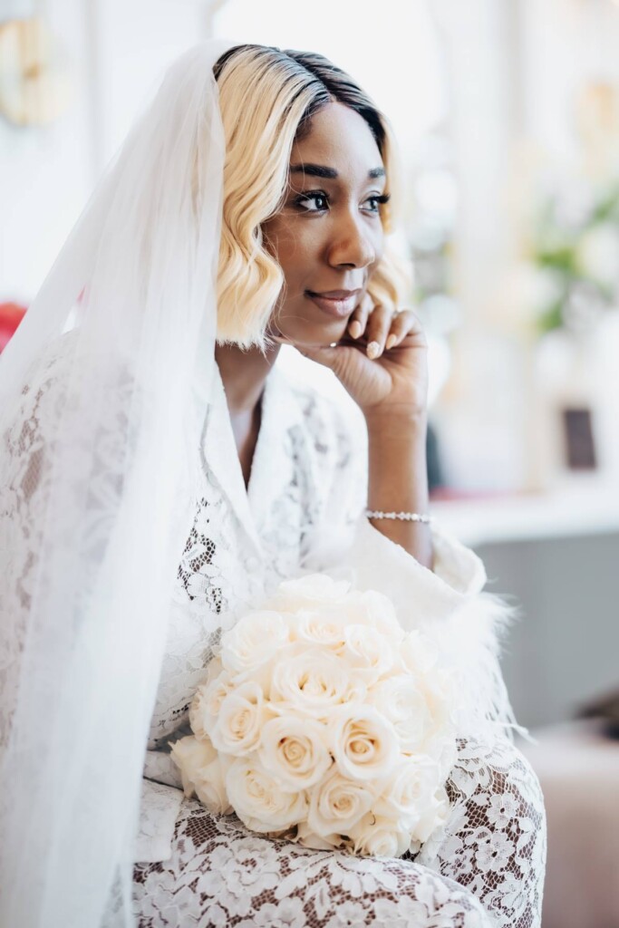 Four years after first connecting via social media, Danielle and Jachovian (Jay) said "yes" to forever in a romantic black and white wedding in Murfreesboro, Tennessee.