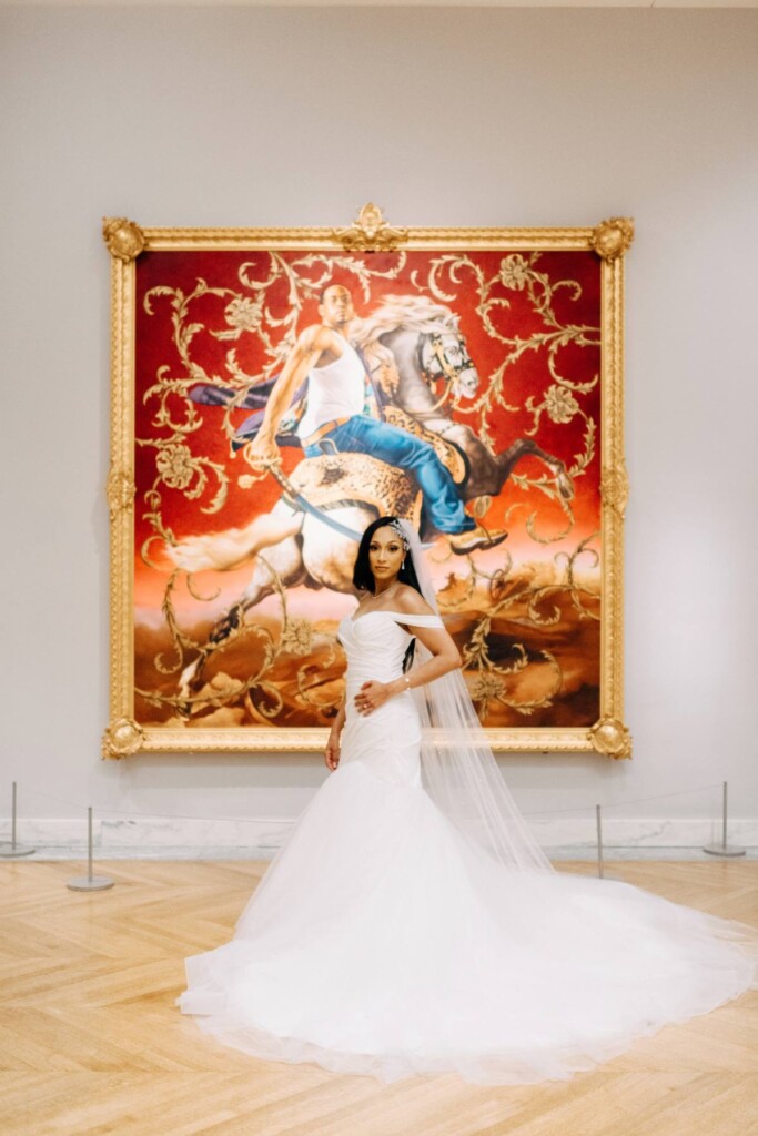 Jazzmin and Olumayokun were married among masterpieces in a dreamy summer wedding at an iconic art museum in Detroit, Michigan.