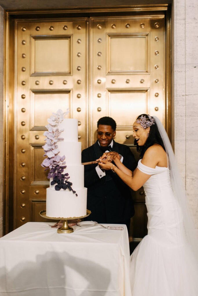 Jazzmin and Olumayokun were married among masterpieces in a dreamy summer wedding at an iconic art museum in Detroit, Michigan.