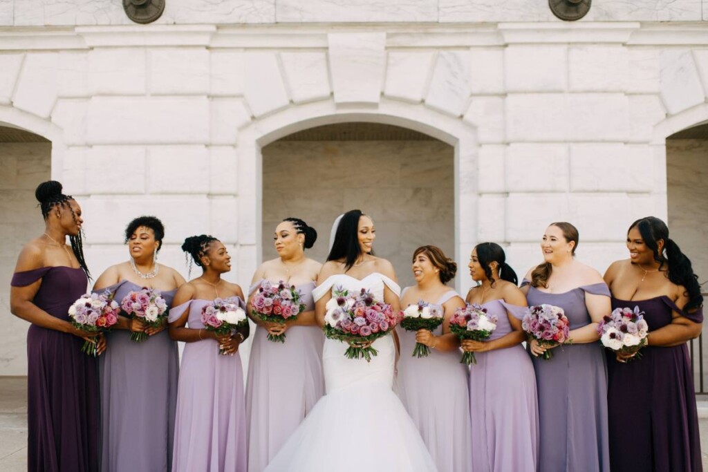 Jazzmin and Olumayokun were married among masterpieces in a dreamy summer wedding at an iconic art museum in Detroit, Michigan.