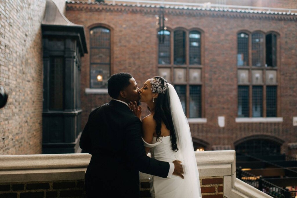 Jazzmin and Olumayokun were married among masterpieces in a dreamy summer wedding at an iconic art museum in Detroit, Michigan.