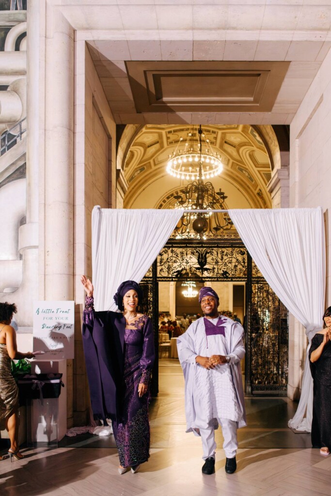 Jazzmin and Olumayokun were married among masterpieces in a dreamy summer wedding at an iconic art museum in Detroit, Michigan.
