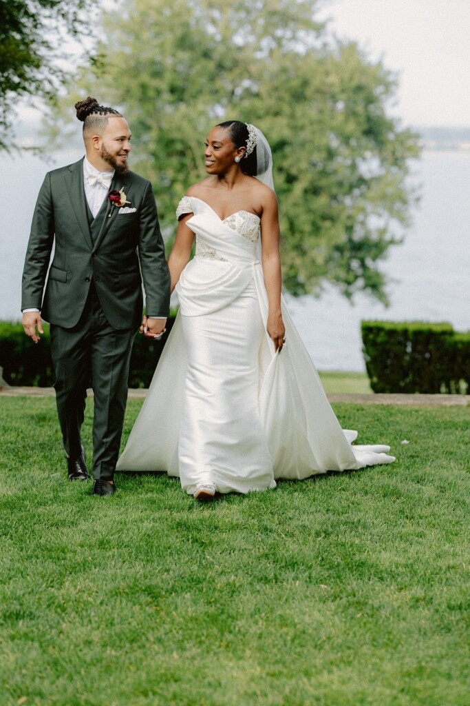 Black love and culture took the cake at Cami and Jonathan's beautiful wedding in Rhode Island, which was featured in MunaLuchi Bride magazine, Issue 33!