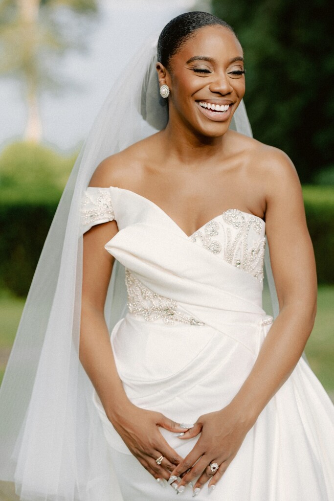 Black love and culture took the cake at Cami and Jonathan's beautiful wedding in Rhode Island, which was featured in MunaLuchi Bride magazine, Issue 33!