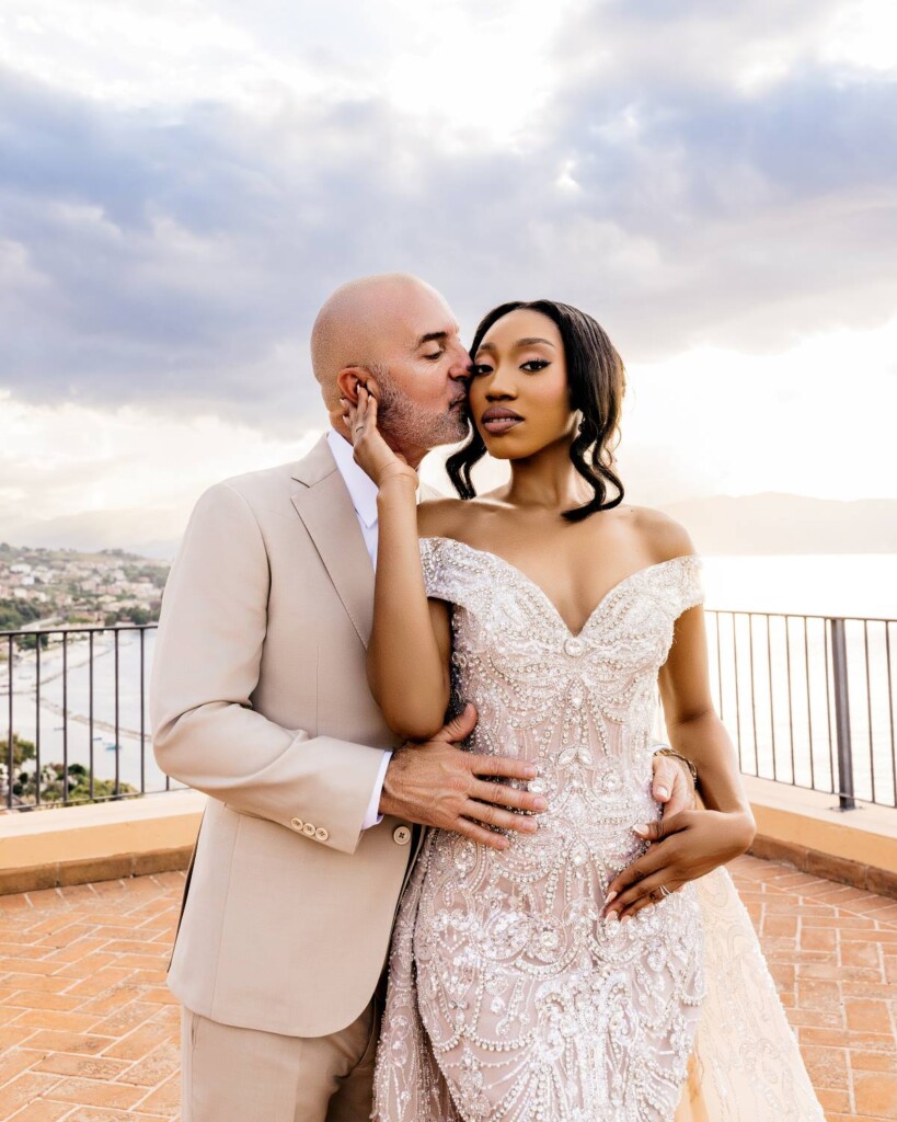 Surrounded by their closest family and friends, David and Mel tied the knot in an intimate destination wedding in southern Italy.