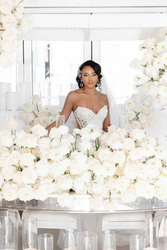 Ethereal Styled Rooftop Wedding Shoot in Miami