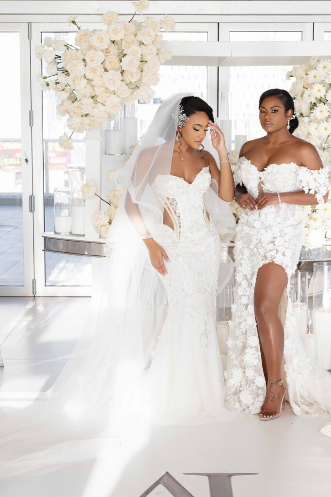 Ethereal Styled Rooftop Wedding Shoot in Miami
