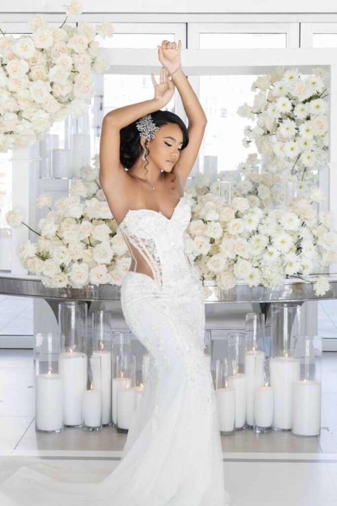 Ethereal Styled Rooftop Wedding Shoot in Miami