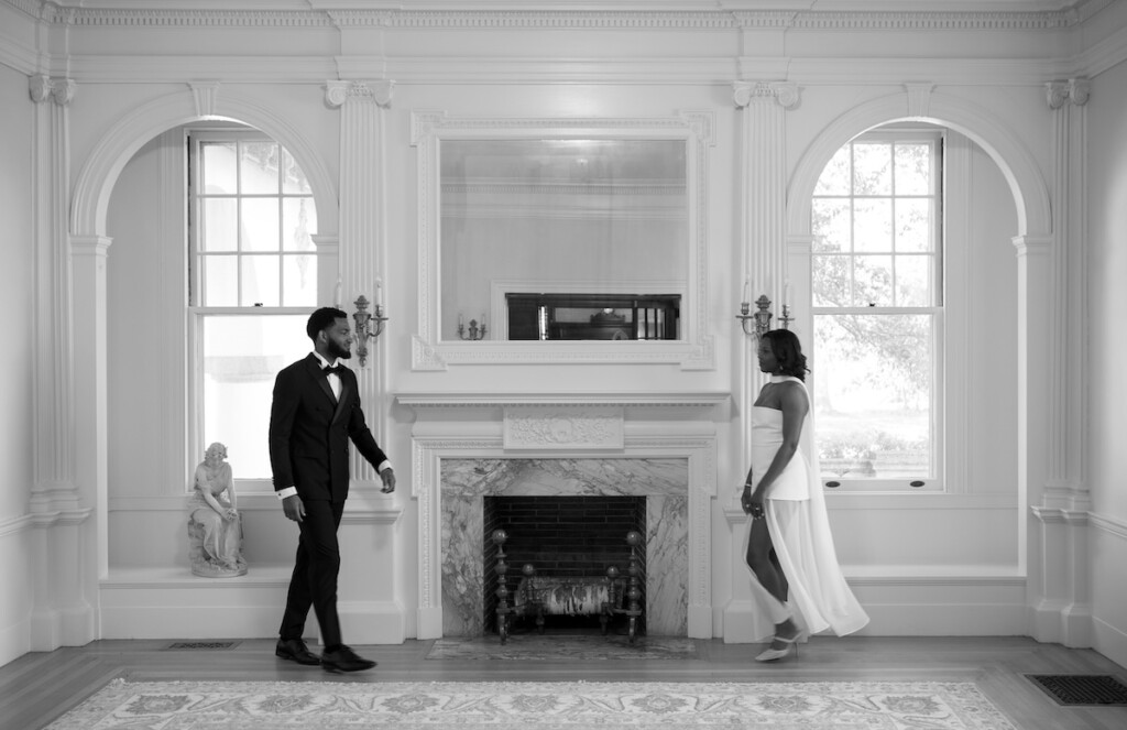 Lauren and Corey's romantic North Carolina engagement session embodies the chic aesthetics of Ralph Lauren with an elevated old money feel.