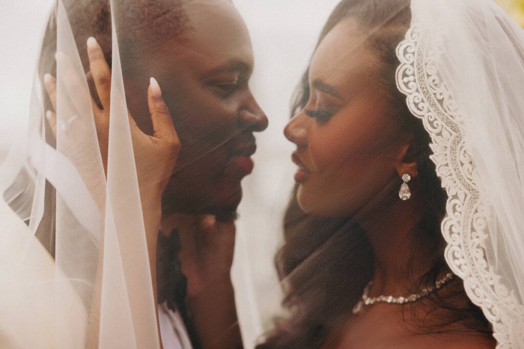 Niya and Jawon took their love to new heights with an opulent Atlanta wedding that ended in a helicopter ride overlooking the city.