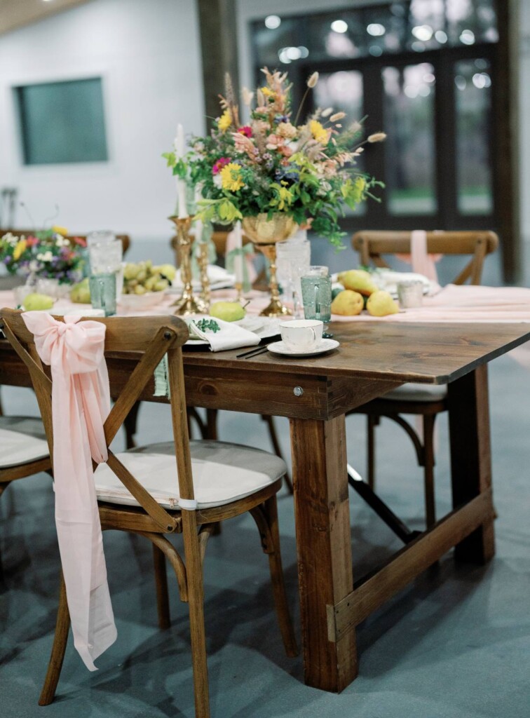Muted tones and refined textures come together to reimagine elegance in this dreamy pastel styled shoot in Tampa, Florida.