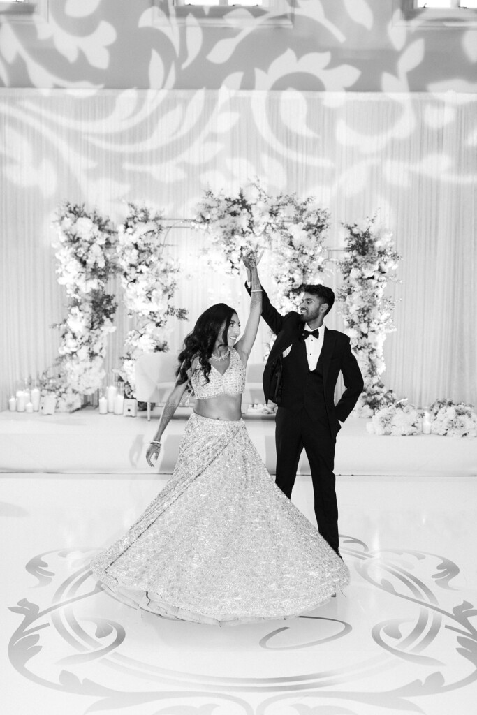 Sneha and Deepan celebrated their love and shared culture in a vibrant South Indian Tamil Wedding at The Club at Ruby Hill in Pleasanton, CA.