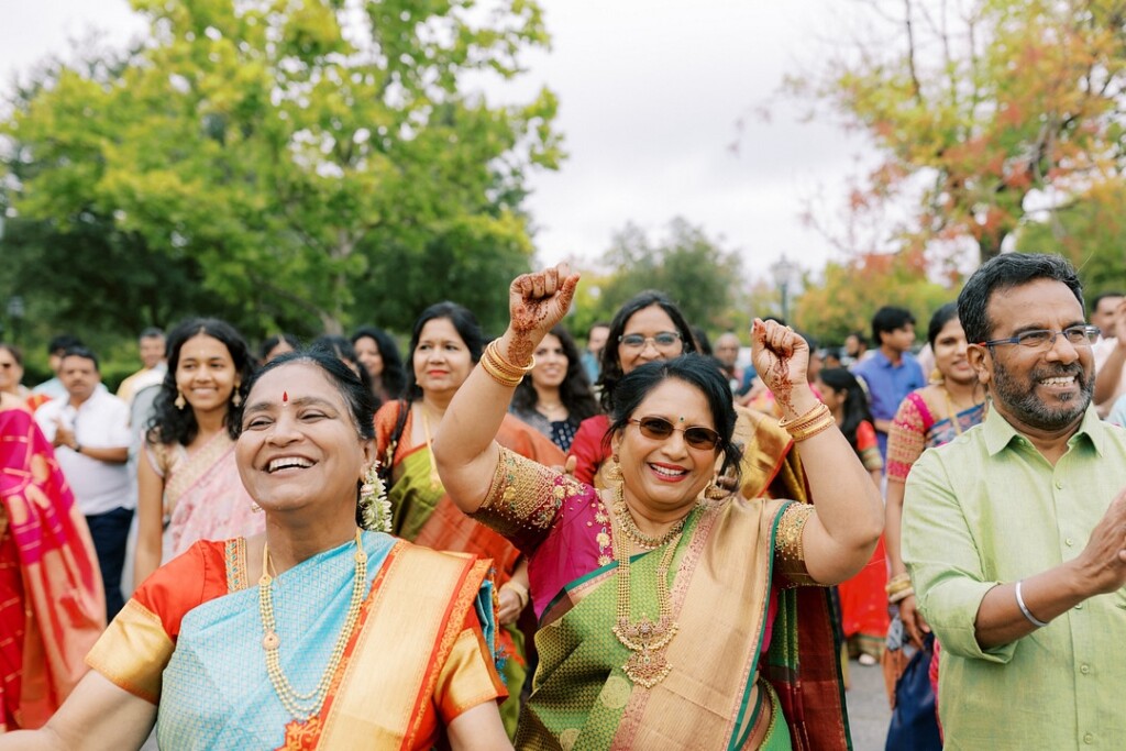 Sneha and Deepan celebrated their love and shared culture in a vibrant South Indian Tamil Wedding at The Club at Ruby Hill in Pleasanton, CA.