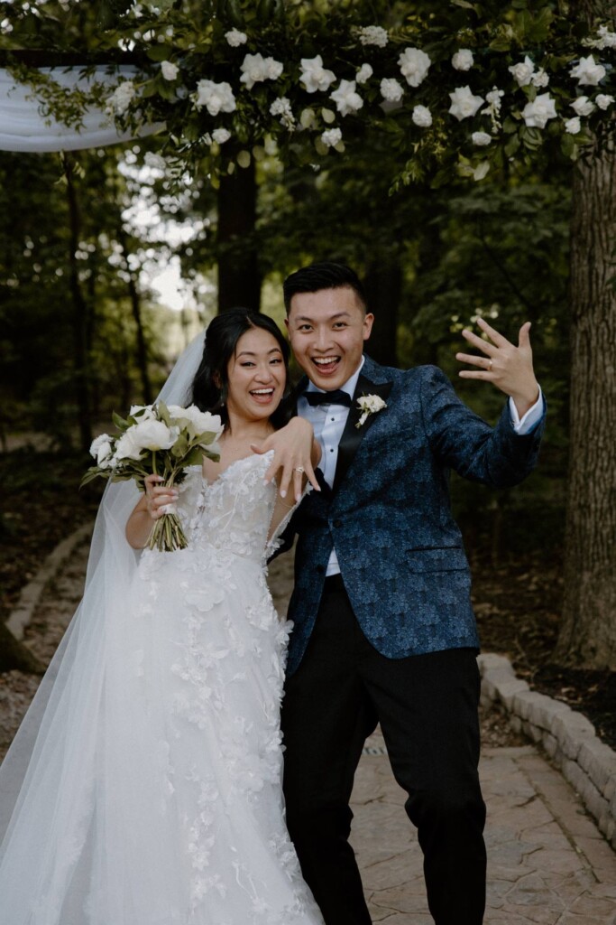 Ziyue and Hannah said "yes" to forever in a serene garden wedding ceremony, surrounded by their closest friends and family. 