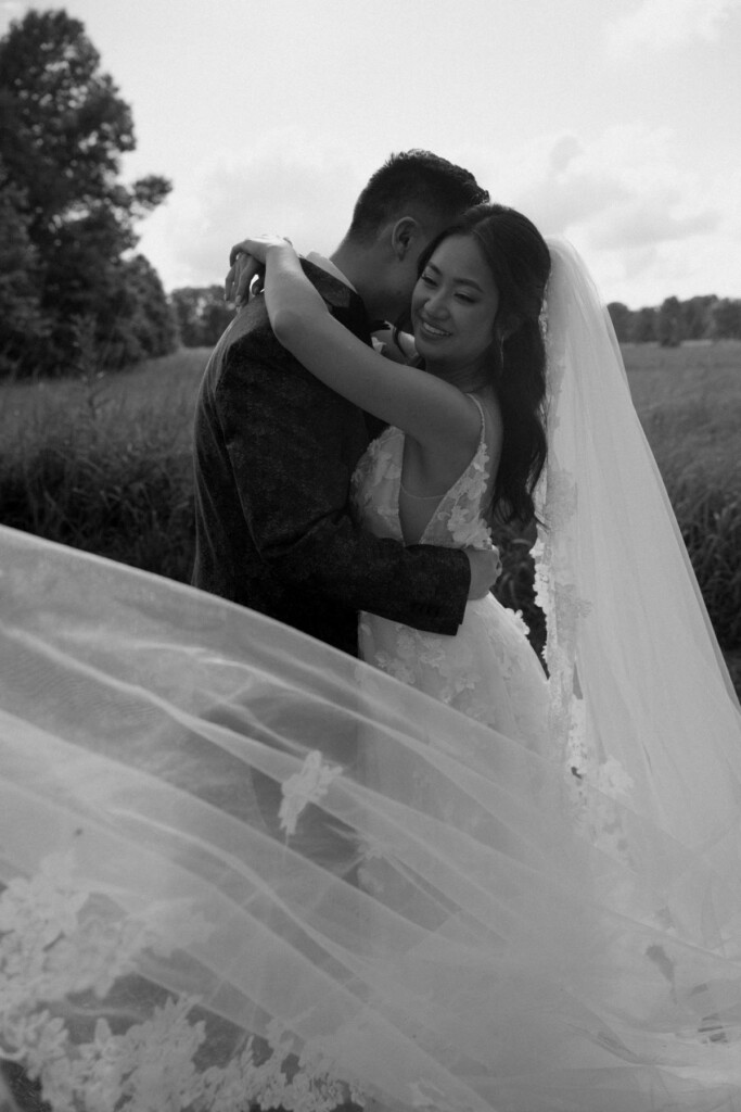 Ziyue and Hannah said "yes" to forever in a serene garden wedding ceremony, surrounded by their closest friends and family. 