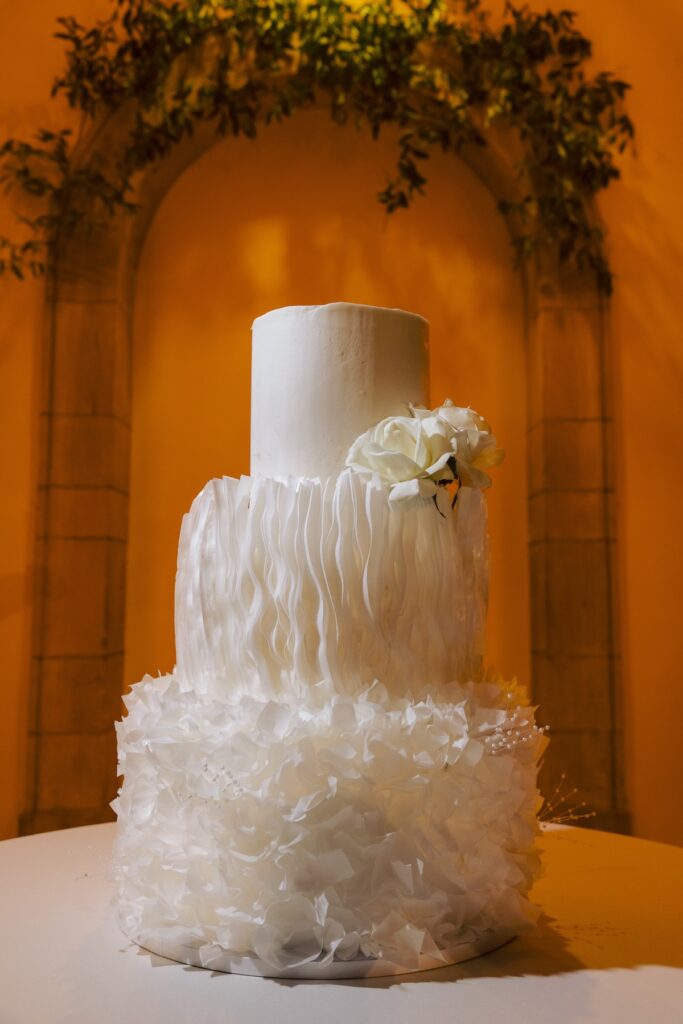 Colby Muhammad Wedding cake