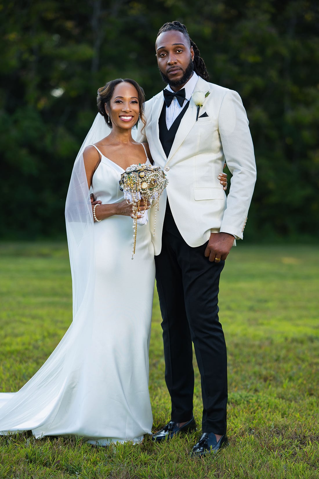 Adrian & Onicka Griffin’s Italian Renaissance Wedding at New Branch Farms